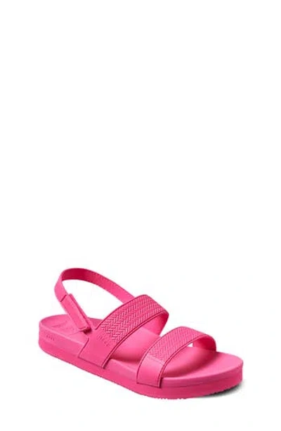 Reef Kids' Water Vista Slingback Sandal In Pink