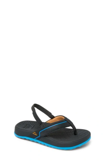 Reef Kids' Windswell Slingback Sandal In Black