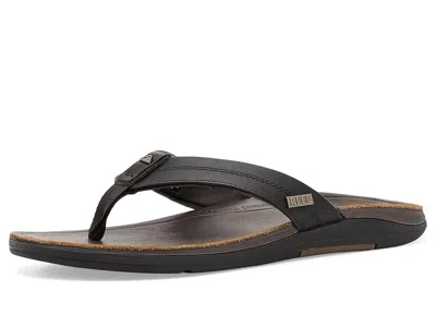 Reef Leather Offshore Men's Sandals Dark Brown: 10 D - Medium