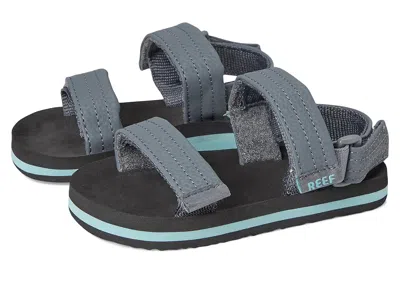 Reef Little Ahi Convertible (infant/toddler/little Kid) Boy's Shoes Grey/aquifer : 11 Little Kid M