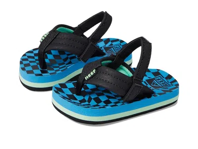 Reef Little Ahi Flip Flop (infant/toddler/little Kid) Boys Shoes Swell Checkers : 6 Toddler M, Synthetic