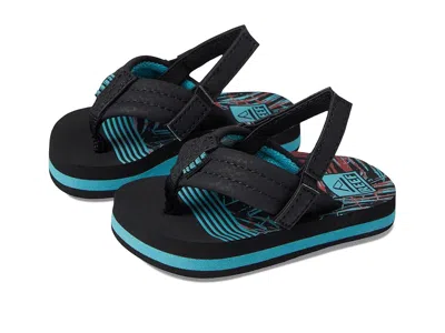 Reef Little Ahi Flip Flop (infant/toddler/little Kid) Boys Shoes Tropical Dream : 9 Toddler M, Synthetic