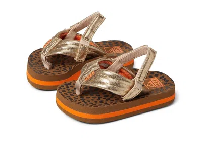 Reef Little Ahi Flip Flop (infant/toddler/little Kid) Girl's Shoes Wild : 10 Toddler M, Synthetic