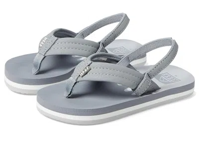 Reef Little Ahi (infant/toddler/little Kid) Boy's Shoes Groovy Grey : 10 Toddler M