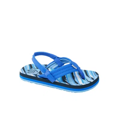 Reef Kids' Little Ahi Royal Stripe Cj6762 Toddler In Blue