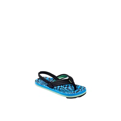 Reef Kids' Little Ahi Swell Checkers Cj2087 Toddler In Multi