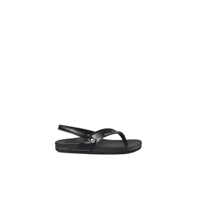 Reef Kids' Little Cushion Court Black Ci4042 Toddler