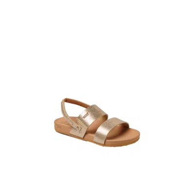 Reef Kids' Little Cushion Vista Tan / Champagne Rf0a3ypitah Toddler In Multi