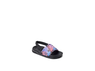 Reef Little One Slide (infant/toddler/little Kid) Girl's Shoes Purple Fronds : 11 Little Kid M, Synthetic
