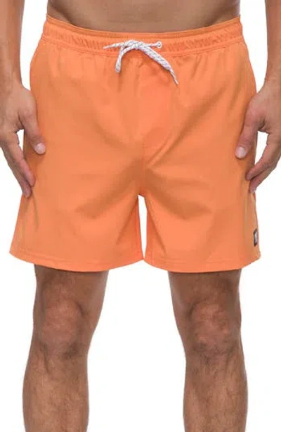 Reef Marzo Swim Trunks In Orange