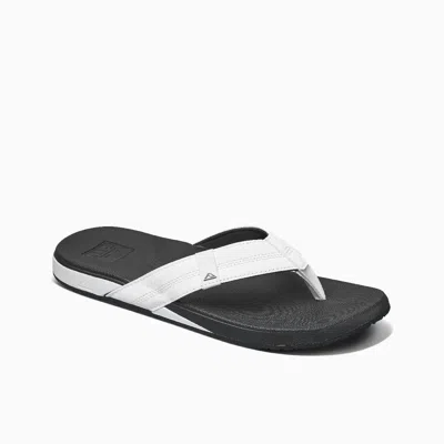 Reef Men's Cushion Bounce Sandal In White/charcoal