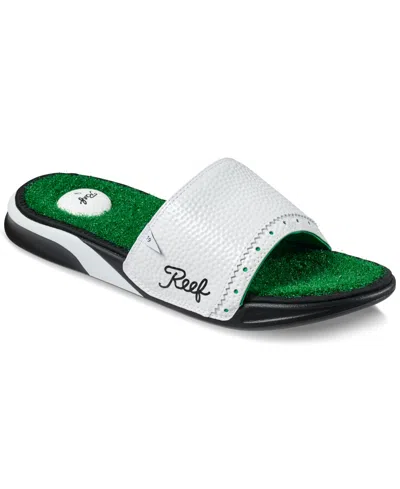 Reef Men's Mulligan Slide Sandal In Green