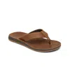 Reef Ojai Classic Cj6246 Sandals Dark Brown Toe Post Flip Flop Zogg1056 In Brown