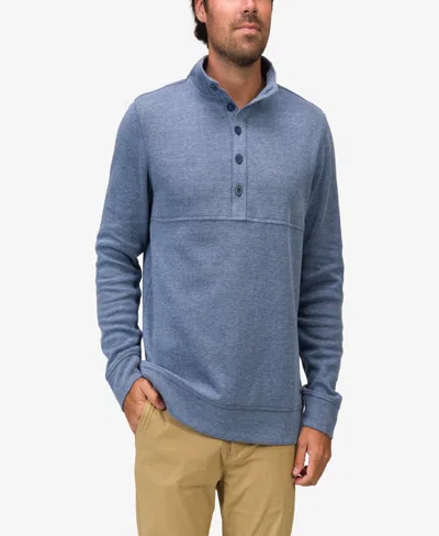 Reef Men's Oteil Long Sleeve Woven Sweatshirt In Insignia Blue