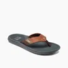Reef Men's Santa Ana Flip-flops In Grey/tan In Multi
