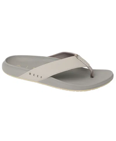 Reef Men's The Raglan Contour Footbed Sandals In Gray