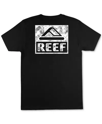 Reef Men's Wellie Too Short Sleeve T-shirt In Black