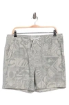 Reef Moore Swim Trunks In Gray