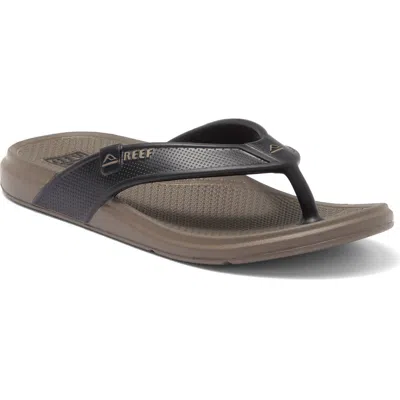 Reef Oasis Water Friendly Flip Flop In Fossil/black