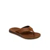 Reef Ojai Classic Cj6246 Sandals Dark Brown Toe Post Flip Flop Zogg1056 In Brown