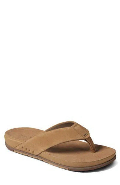Reef Ojai Suede Flip Flop In Brown