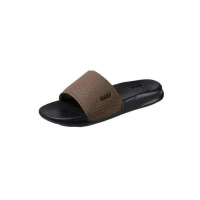 Reef Kids' One Slide Black / Tan Cj5750 Pre-school In Brown