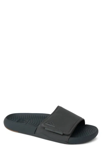 Reef Phantom Slab Slide Sandal In Black