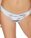 Reef Reversible Cheeky Bikini Bottom In Mod Wave In Multi