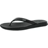 Reef Rover Catch Womens Comfort Insole Thong Flip-flops In Black