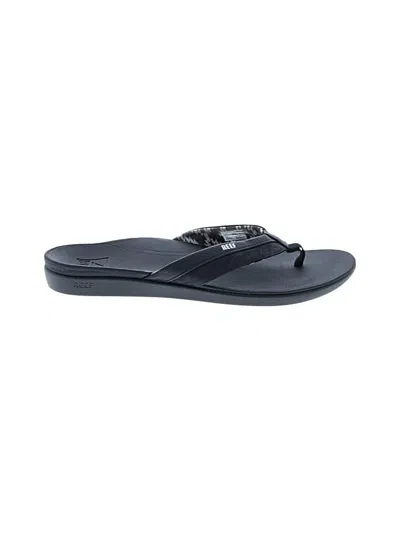 Pre-owned Reef Sandals In Black