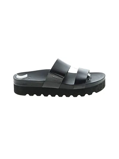 Pre-owned Reef Sandals In Black