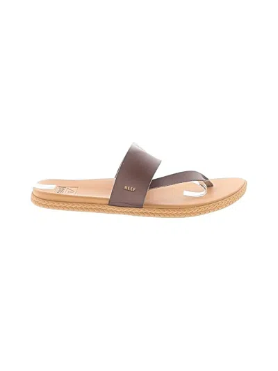 Pre-owned Reef Sandals In Brown