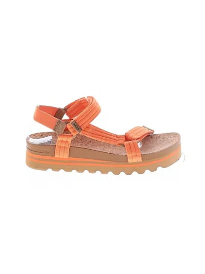 Pre-owned Reef Sandals In Orange