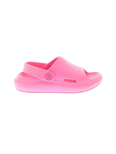 Pre-owned Reef Kids' Sandals In Pink