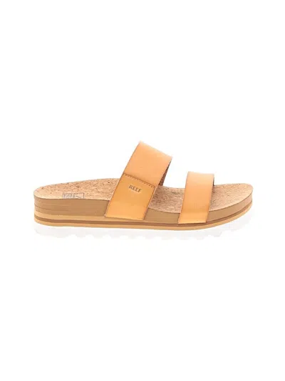 Pre-owned Reef Sandals In Tan