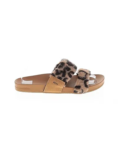 Pre-owned Reef Sandals In Tan
