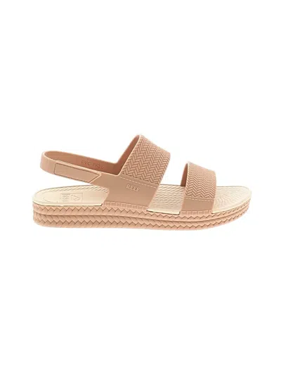Pre-owned Reef Sandals In Tan