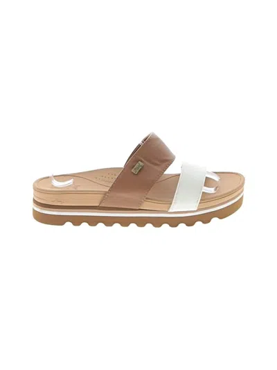 Pre-owned Reef Sandals In Tan