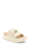Reef Sierra 2 Bar Platform Slide Sandal In Neutral