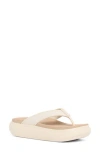 Reef Sierra Platform Flip Flop In Neutral