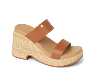 Reef Sunset Ibiza Wedge Sandal In Brown