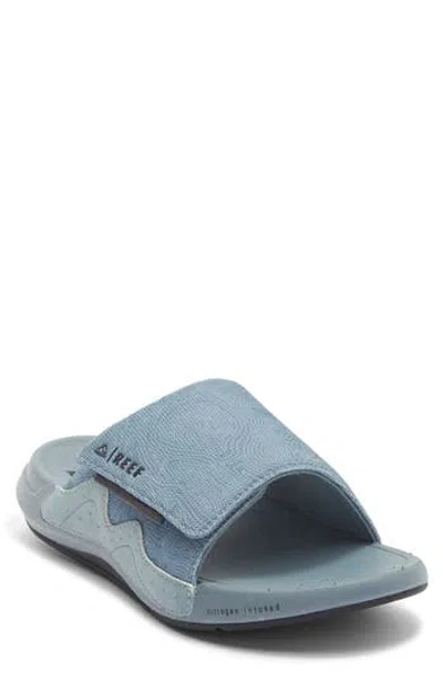Reef Swell Cruiser Slide Sandal In Blue