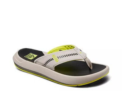 Reef Swell Sole Cruiser Glow Flip Flop In Gray