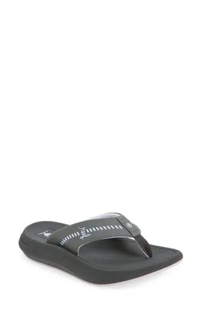 Reef Swellsole Rover Flip Flop In Black