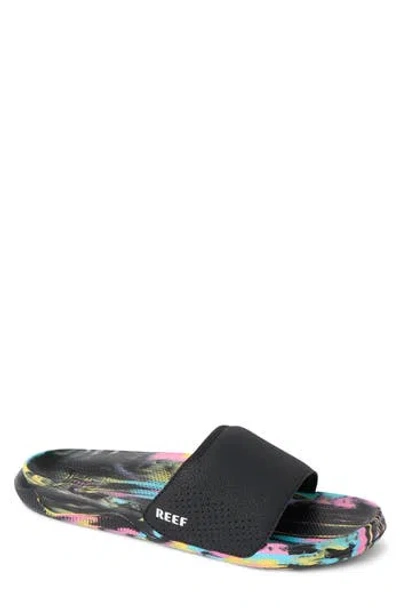 Reef Tailslide Slide Sandal In Black