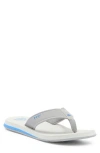 Reef The Layback Flip Flop In Grey/blue