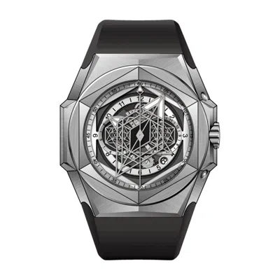 Pre-owned Reef Tiger Men Automatic Watch Mechanical Wristwatch Luminous Hexagonal Bezel