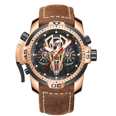 Pre-owned Reef Tiger Mens Luxury Watches Automatic Mechanical Wristwatch 10bar Luminous