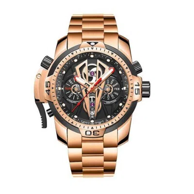 Pre-owned Reef Tiger Mens Luxury Watches Automatic Mechanical Wristwatch 10bar Luminous