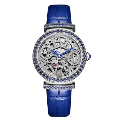 Pre-owned Reef Tiger Oblvlo Women Automatic Watch Luxury Ladies Mechanical Wristwatch Austria Crystal